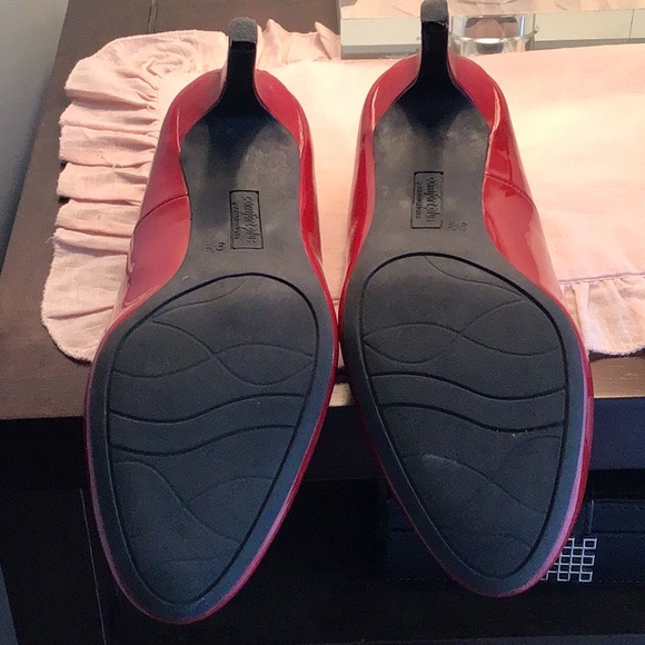 Predictions Comfort Plus Cherry Red Pumps - Picture 7 of 8